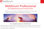 Project dashboard for Engineering and Construction