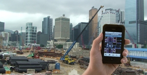 Mobile App on a construction site